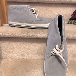 Rockport High Top Suede Sneakers